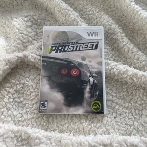 Need For Speed Pro Street Wii game